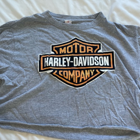 ⚫️Harley Davidson Cropped Top⚫️ - Picture 1 of 5